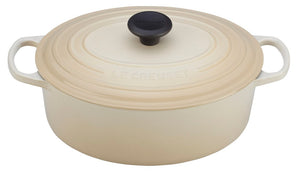 Le Creuset Oval French Oven- Meringue (Multiple Sizes)