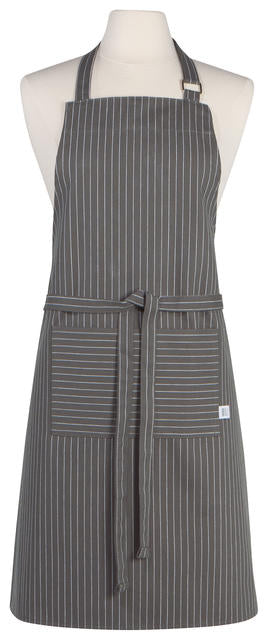 Basic Apron Pinstripe Granite