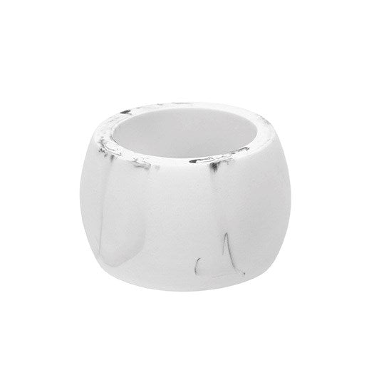 Napkin Ring Carrara White