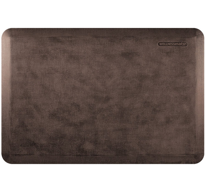 Wellnessmats Anti-Fatigue Mat Linen Dark Antique