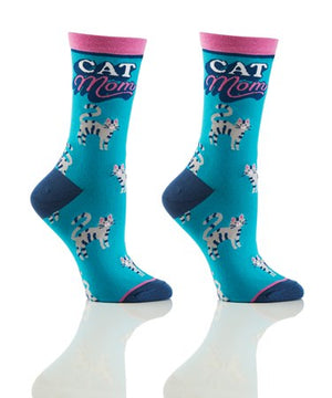 Women's Sock "Cat Mom"