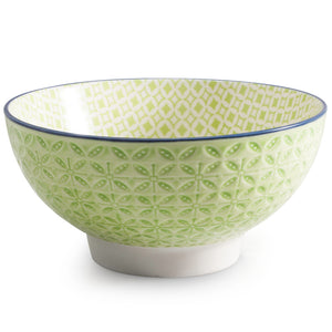 BIA Ceramic Aster Footed Cereal Bowls (Multiple Colours)