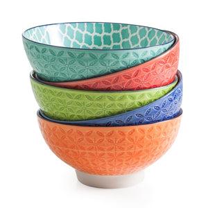 BIA Ceramic Aster Footed Dessert Bowls (Multiple Colours)