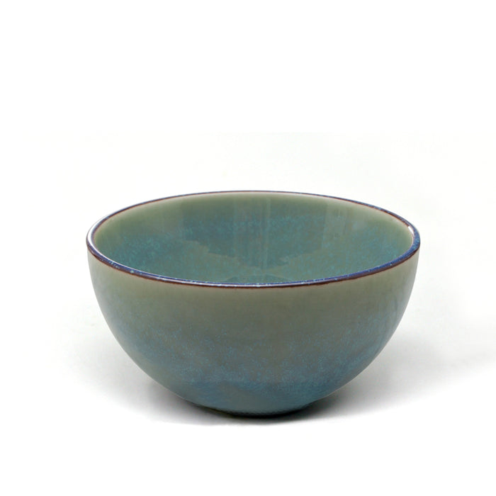 BIA Ceramic Glazed Soup Bowl, Teal
