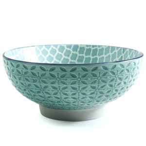 BIA Ceramic Aster Footed Serving Bowls (Multiple Colours)