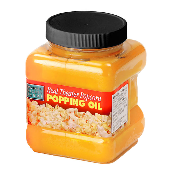 Real Theater Popcorn Coconut Popping Oil