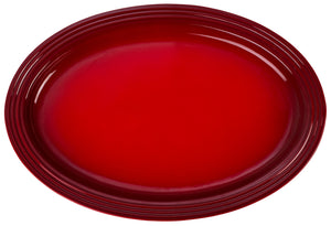 Le Creuset Oval Serving Platter- Cerise
