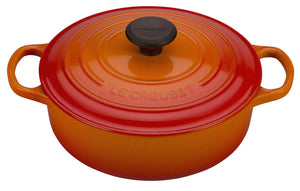 Le Creuset Shallow Round Oven - Flame