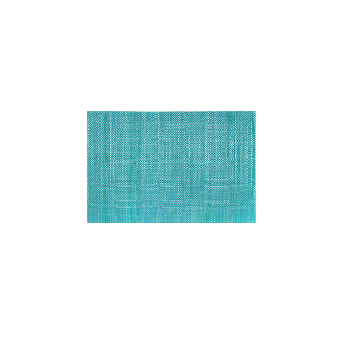 Placemat Basketweave Aqua