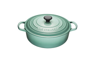 Le Creuset Shallow Round Oven - Sage