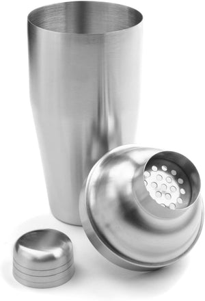 Brushed Stainless Steel Cocktail Shaker