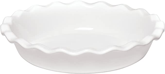 Emile Henry Pie Dishes- Farine (White)