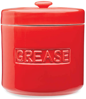 Ceramic Grease Catcher Red