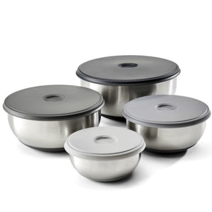 Joseph Joseph Stainless Mixing Bowl Set of 4 With Lids