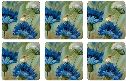 Pimpernel Fleurs des Champs Coasters Set of 6