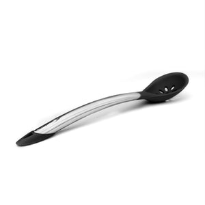 Cuisipro Silicone Slotted Spoon Black