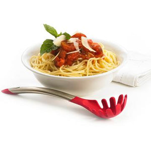 Cuisipro Silicone Spaghetti Server Red