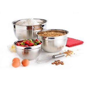 Cuisipro Stainless Mixing Bowl Set 3