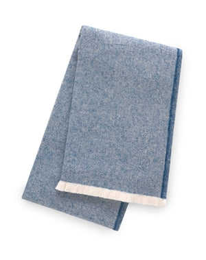 Throw Blanket - Linen Blue