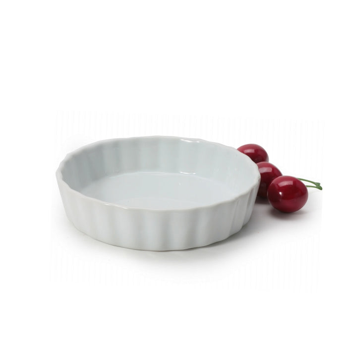 BIA Ceramic Individual Quiche Dish - White