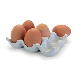 BIA Ceramic Egg Crate - White