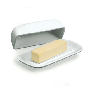 BIA Ceramic Butter Stick Butter Dish - White