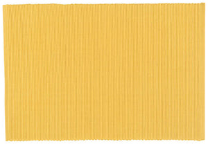 Spectrum Rectangular Cotton Placemat- Honey Yellow