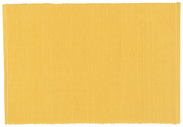Spectrum Rectangular Cotton Placemat- Honey Yellow