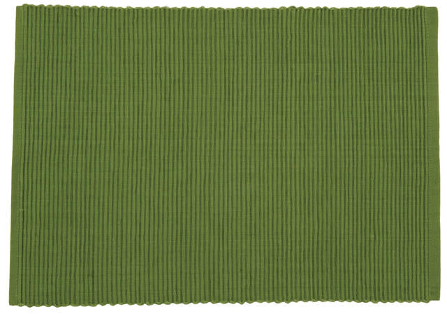 Spectrum Rectangular Cotton Placemat- Fir Green
