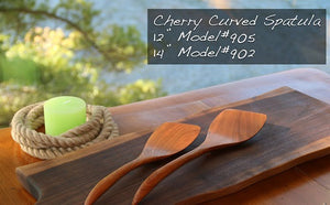 Cherry Wood Curved Spatula