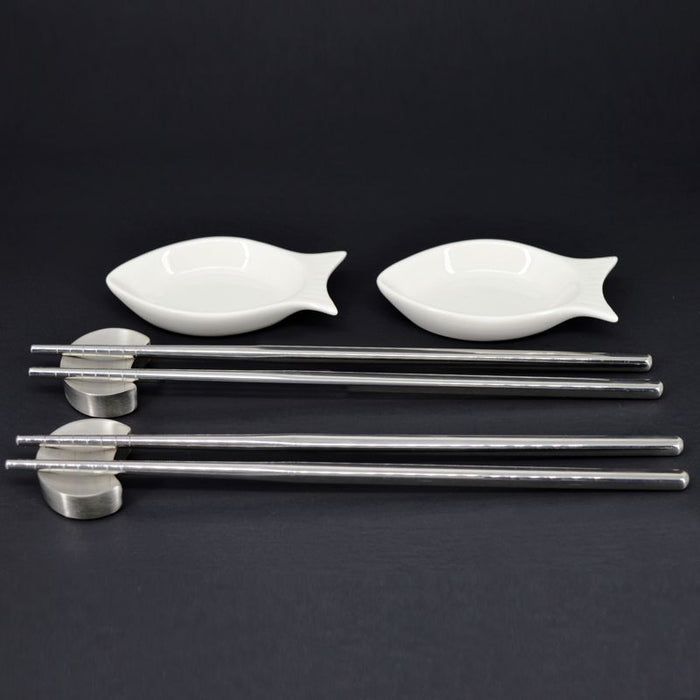 BIA Chopstick Set Stainless Steel