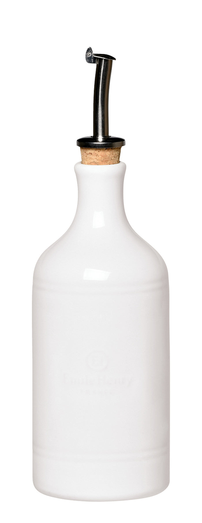 Emile Henry Oil Bottles- Farine (White)