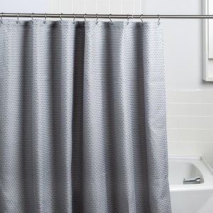 Fabric Shower Curtain Cardiff- Grey