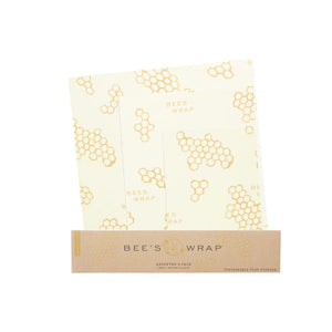 Beehive Bees Wrap Assorted Sizes Set of 3