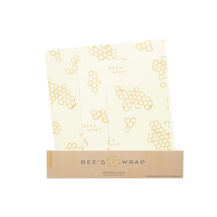 Beehive Bees Wrap Assorted Sizes Set of 3