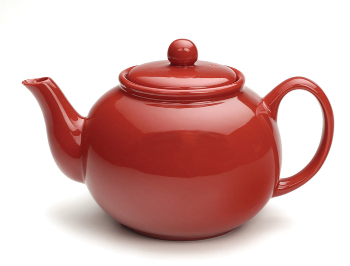 RSVP Classic Teapot, Red