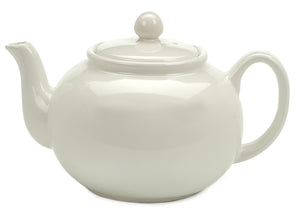 RSVP Classic Teapot, White