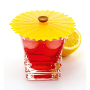 Charles Viancin Silicone Floral Drink Lids Set