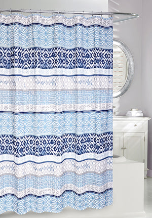Fabric Shower Curtain- Elliott