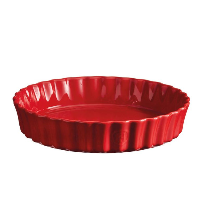 Emile Henry Deep Flan Dishes- Grand Cru (Red)