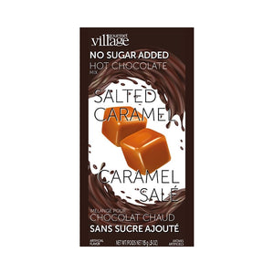 Gourmet Du Village Hot Chocolate- Salted Caramel- No Sugar Added