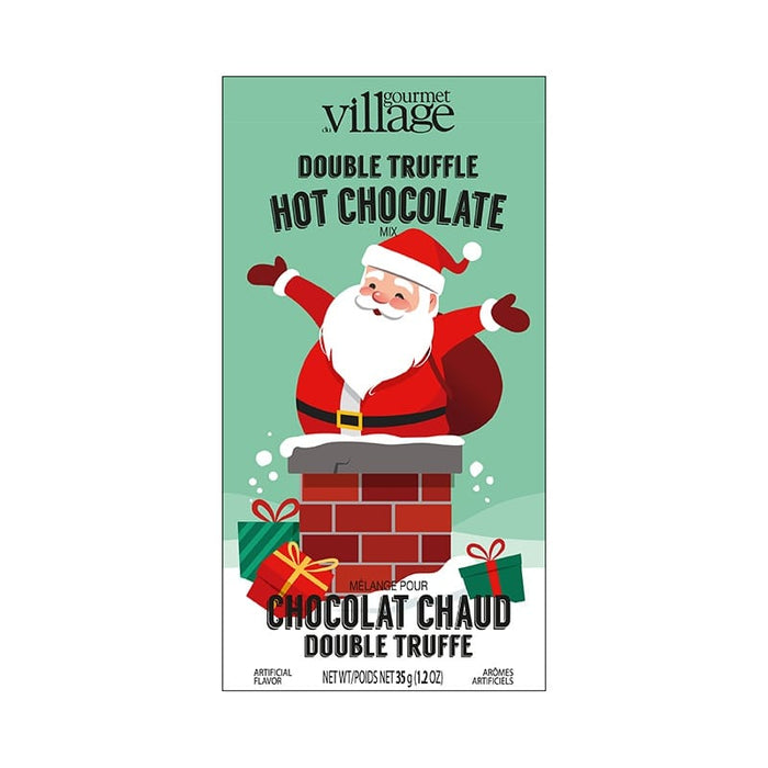 Gourmet du Village Hot Chocolate Double Truffle Santa