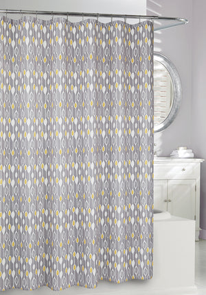 Fabric Shower Curtain - Graystone