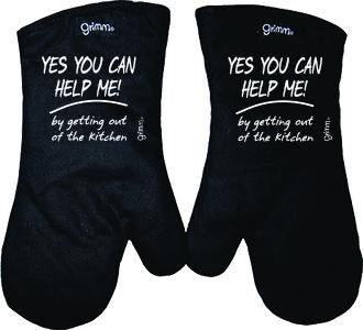 Fun Oven Mitt Set - Yes You Can Help