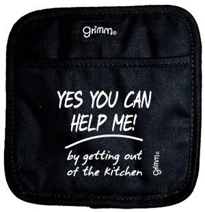Fun Pot Holder - Yes You Can Help Me