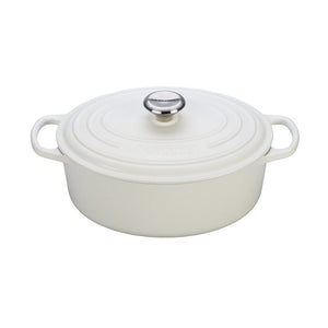 Le Creuset Oval French Oven - White (Multiple Sizes)