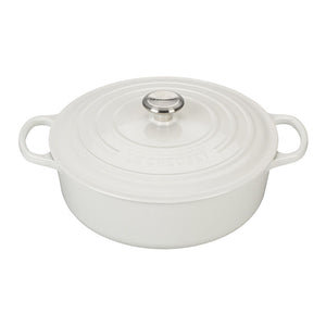 Le Creuset Shallow Oven - White