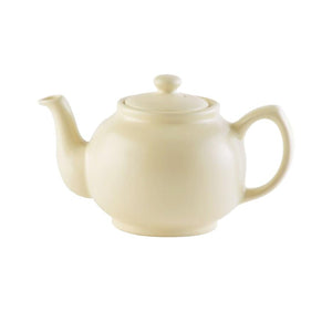 Teapot- Matte Cream