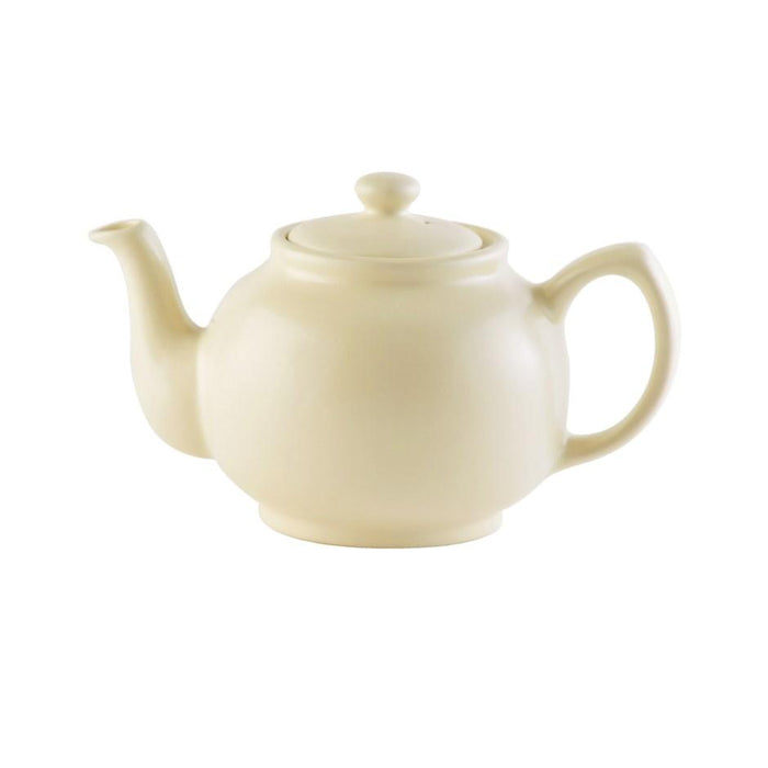 Price & Kensington Classic Teapot - Matte Cream