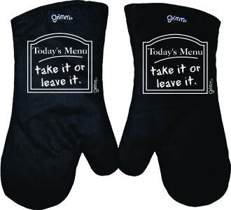 Fun Oven Mitt Set - Today's Menu